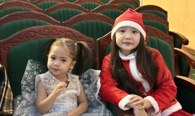 Павлодарда полицей қызметкерлерінің балаларына арналған жаңа жылдық шырша өтті