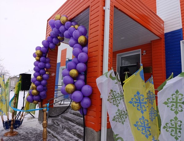 В новое здание переехал медицинский пункт в районе Теренколь