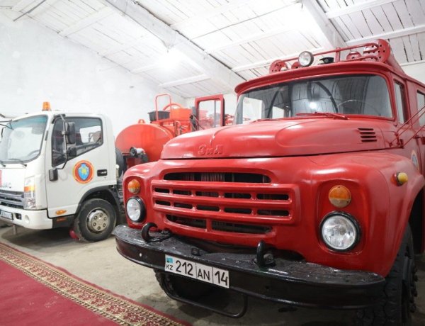 Три иртышских села защитит новый пожарный пункт