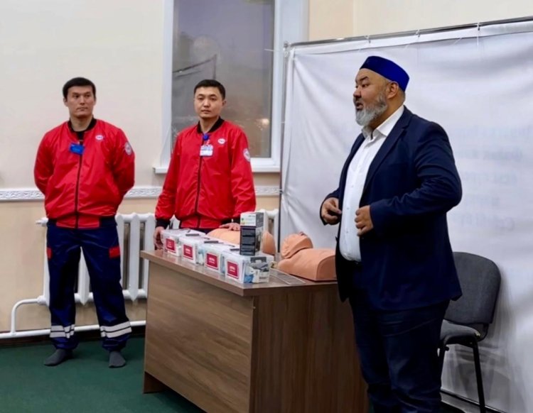 Павлодарда мешіт қызметкерлері алғашқы медициналық көмек көрсетуді үйренді