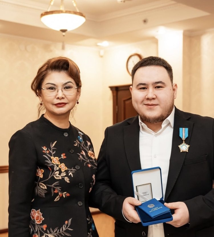 Ақсудан шыққан продюсер Imanbek «Құрмет» орденімен марапатталды