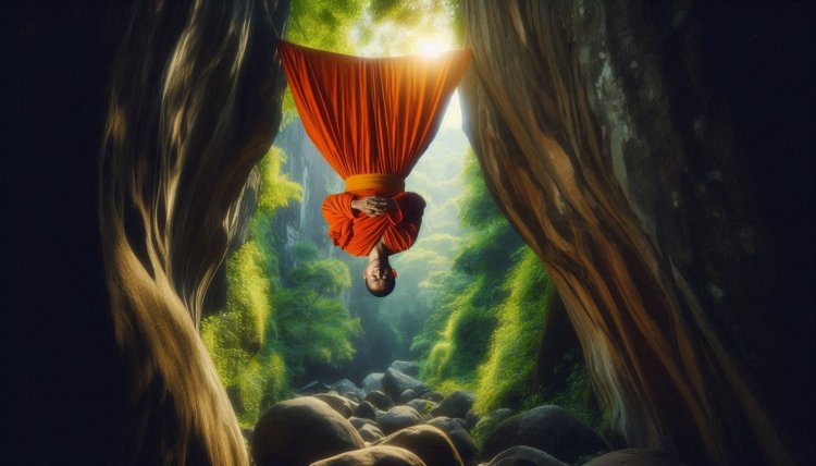 В Таиланде спасли буддийского монаха