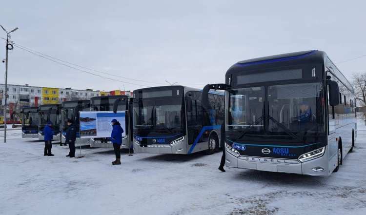 Ақсу қаласының тұрғындары жаңа автобустармен қашан жүре бастайды?
