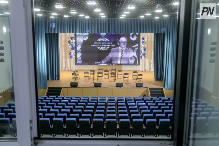 Жетекшіде даңқты композитордың есімі берілген мәдениет үйі есігін ашты