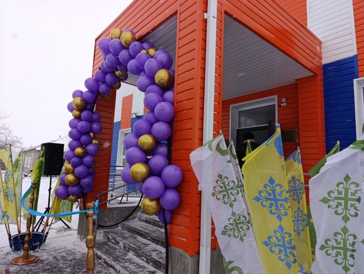 В новое здание переехал медицинский пункт в районе Теренколь