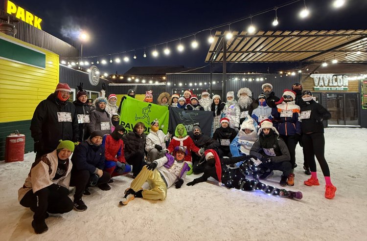 Вбежать в Новый год: павлодарцы меняют оливье на километры счастья