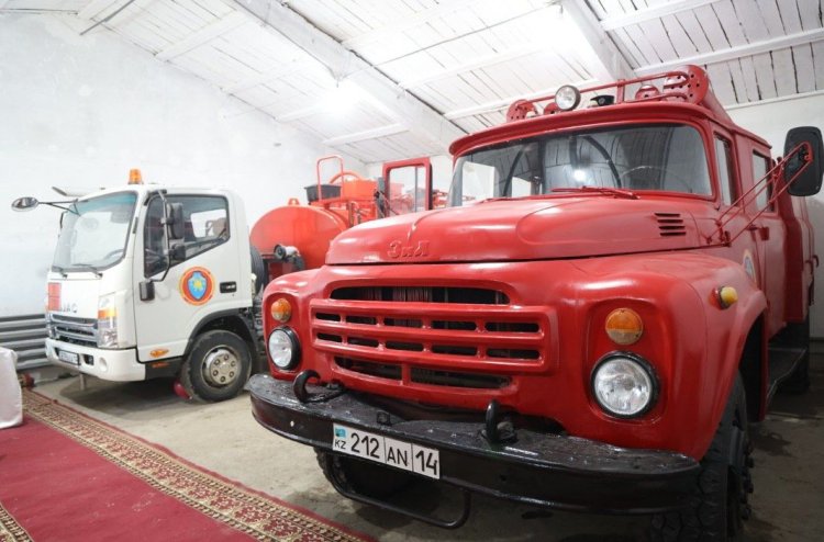 Три иртышских села защитит новый пожарный пункт