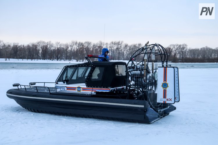 Павлодарлық құтқарушылардың иелігіне әуе қайығы алынды