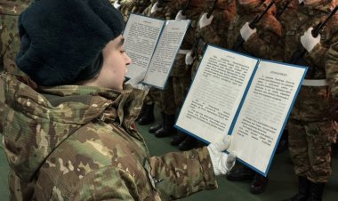 Павлодарда Ұлттық ұлан сарбаздары ант қабылдады