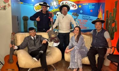 В холдинге «Ertis Media» записали первый выпуск нового подкаста «Hola Amigos»