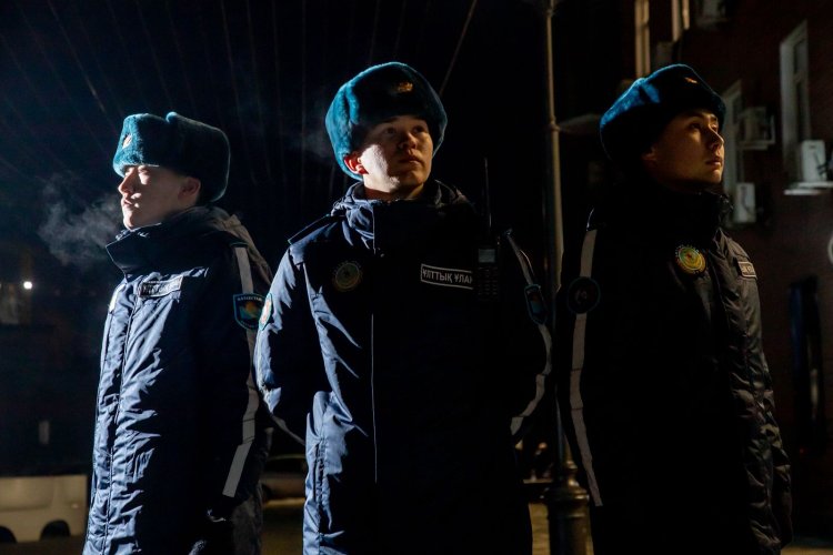 Павлодарские гвардейцы помогли найти потерявшегося ребёнка