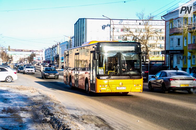 Павлодарские автобусы временно изменят маршрут