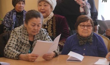 Павлодарские ветераны приняли участие в разъяснении конституционных реформ