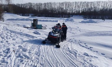 Павлодарлық оқушылар құтқарушылар мінетін квадроциклдерге тест-драйв өткізді
