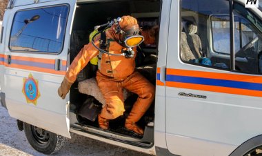 Екібастұз маңында автокөлік мұз астына түсіп кетті