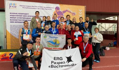 Легкоатлеты masters Павлодара установили новый рекорд на ЧРК