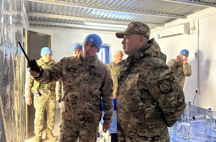 БҰҰ миссиясының басшысы қазақстандық бітімгерлердің даярлығын жоғары бағалады