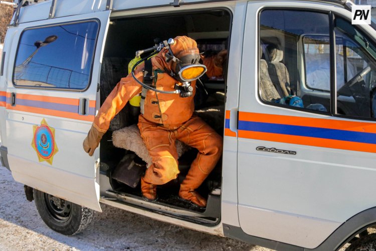 Екібастұз маңында автокөлік мұз астына түсіп кетті