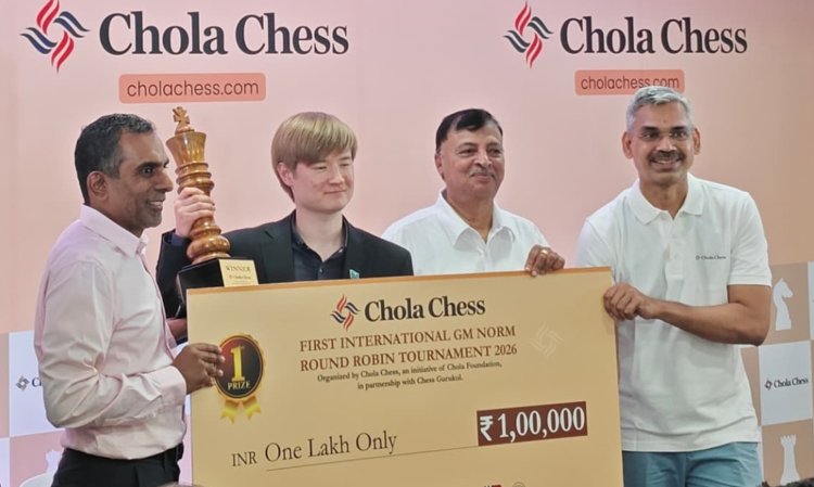 Павлодарский шахматист одержал блистательную победу на родине шахмат