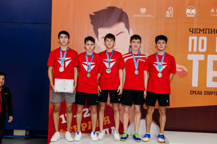 Nomad Academy шәкірттері үстел теннисінен ел чемпионатында топ жарды