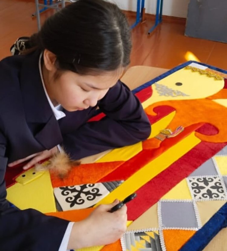 Аққулы ауданының оқушылары кенусай техникасын меңгеруде