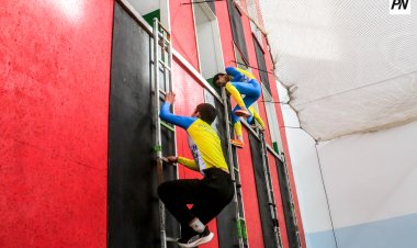 Павлодардың болашақ құтқарушылары кедергілер жолағында өз мүмкіндіктерін көрсетті