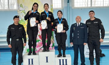 Павлодарда құрлық күштерінің арулары қару атудан мықтыны анықтады