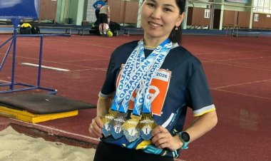Педагог из Павлодара завоевала три «золота» на чемпионате Казахстана