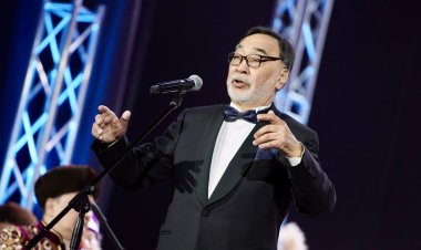 Народный артист Казахстана Шахимардан Абилов проголосовал на референдуме