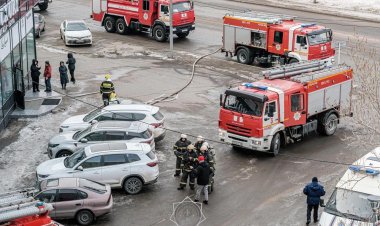 Павлодарда дүкен қоймасынан өрт шықты