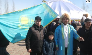 В Павлодаре работники алюминиевого дивизиона организовали народное празднование весны