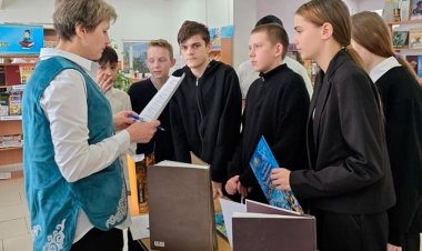 Библиотекари Аксу организовали квест