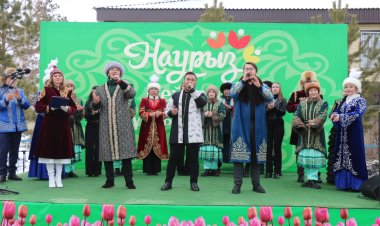 В Луганске Павлодарского района широко отпраздновали Наурыз мейрамы