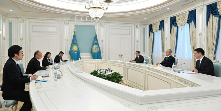 Касым-Жомарт Токаев принял президента Азиатского банка развития Масато Канду
