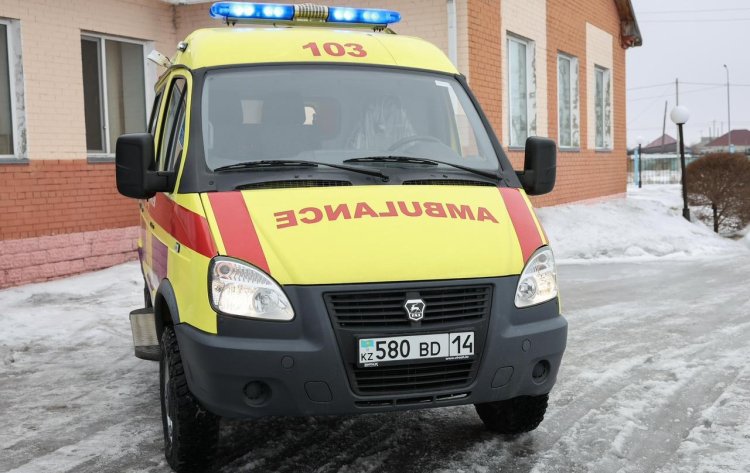 В пригороде Павлодара врачебная амбулатория получила реанимобиль