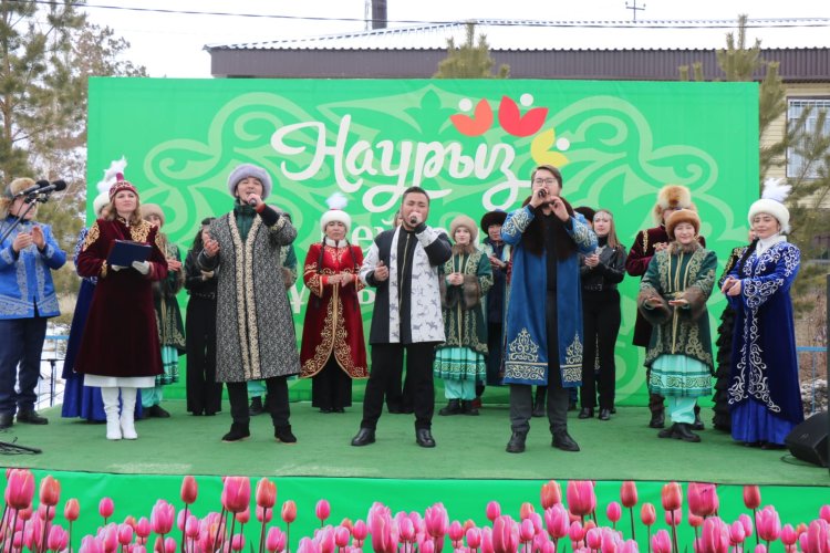 В Луганске Павлодарского района широко отпраздновали Наурыз мейрамы