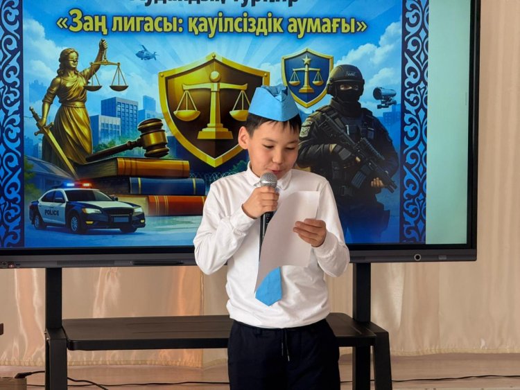 Школьников Иртышского района объединила «Лига Закона»