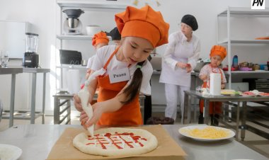 В Павлодаре маленькие поварята соревновались в приготовлении пиццы