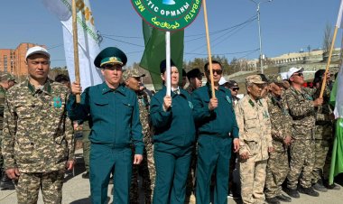 Павлодарда «Парктер шеруі» акциясы аясында экологиялық бастама күшейтілді