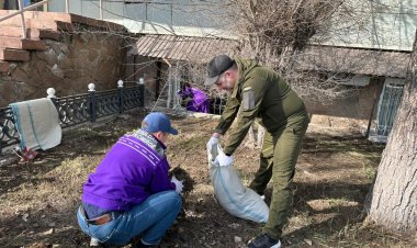 Павлодарлық жолшылар сенбілікке шықты