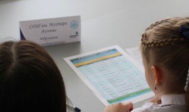 Павлодарские школьники примерили профессии железнодорожной отрасли