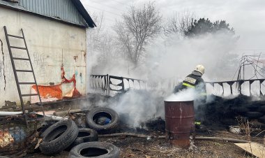 В Павлодаре едва не сгорело «Здоровье»