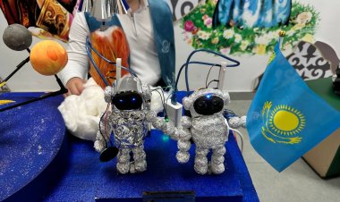 Космос с разных сторон представили на выставке «TechFest» павлодарские школьники