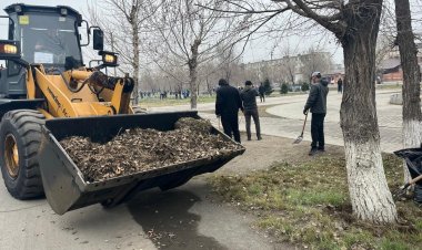 Павлодарлықтар қаланы тазалауға ат салысты