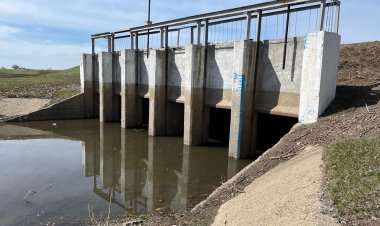 В Павлодарской области началось затопление лиманов