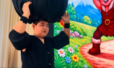 Баянауылдық оқушылар кітап кейіпкерлеріне жан бітірді