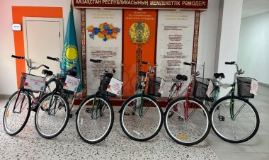 За прочитанные книги павлодарские школьники получают велосипеды