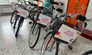 Кітап оқығаны үшін павлодарлық оқушылар велосипедке ие болады