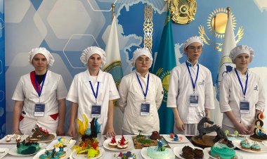 Павлодарские студенты соревновались в кондитерском мастерстве