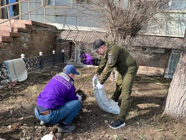 Павлодарлық жолшылар сенбілікке шықты